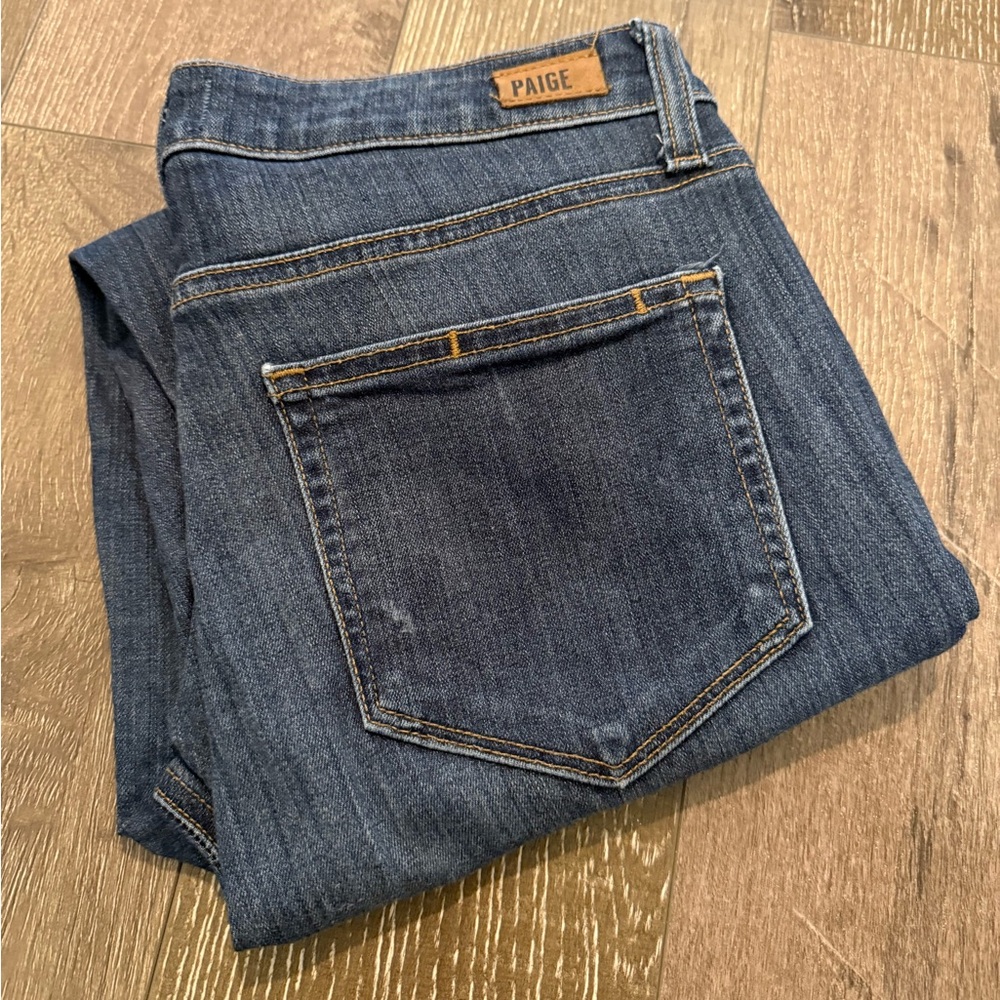 PAIGE Dark Blue Women's Jeans